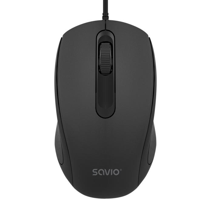 symetryczna mysz SAVIO MB-02 dla osób prawo i leworęcznych
